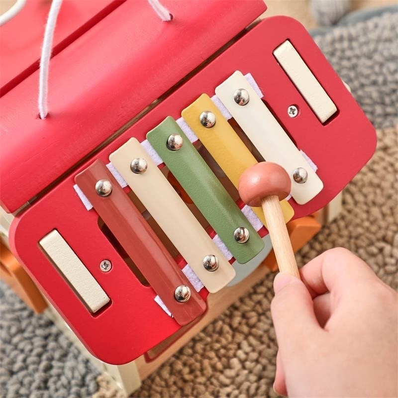 Montessori Wooden Activity House