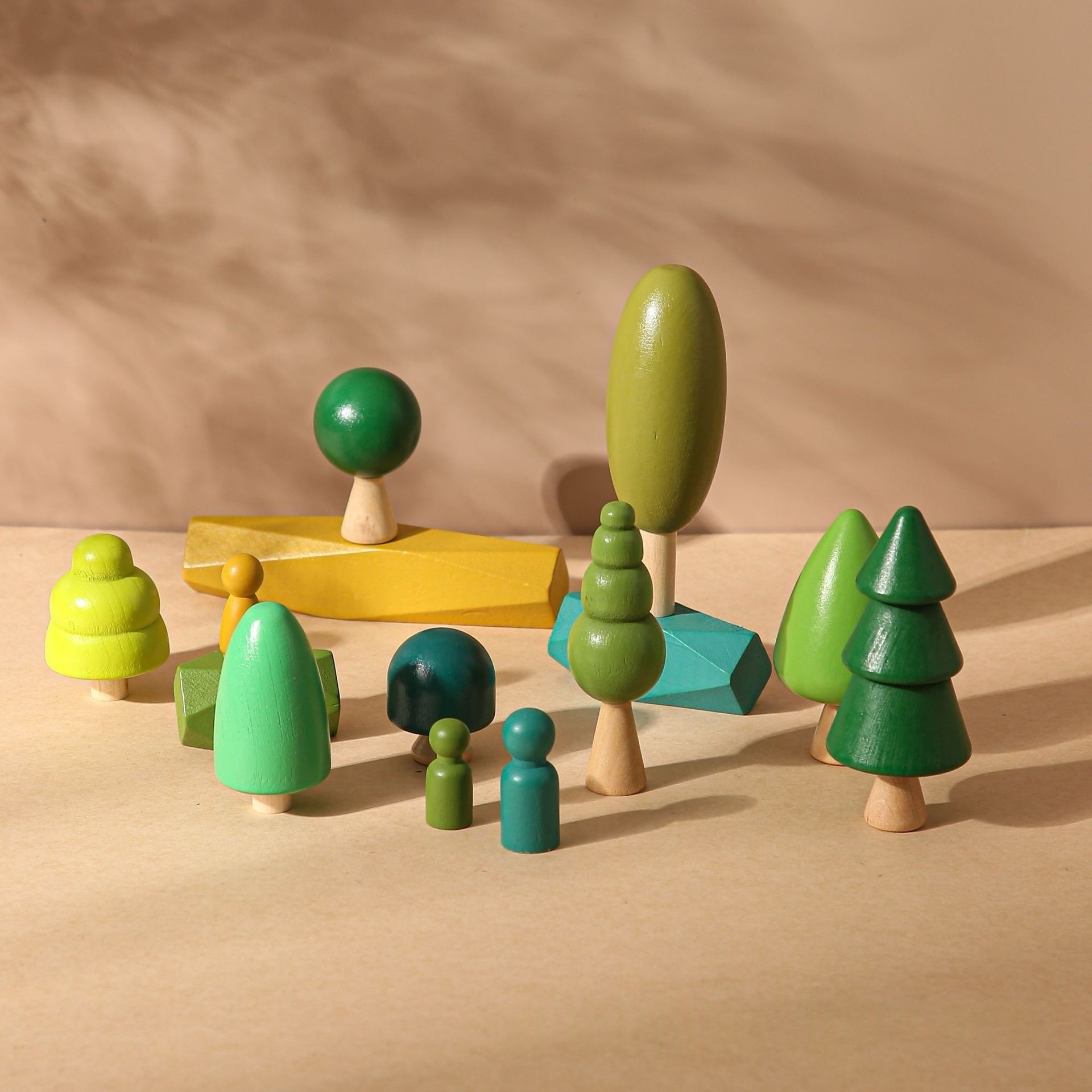 Wooden Forest Toy Set
