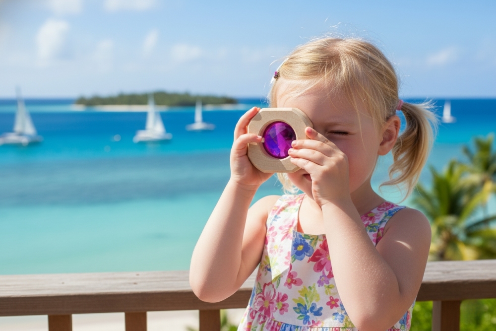 Acrylic Gem Fairy Window Building Blocks Set