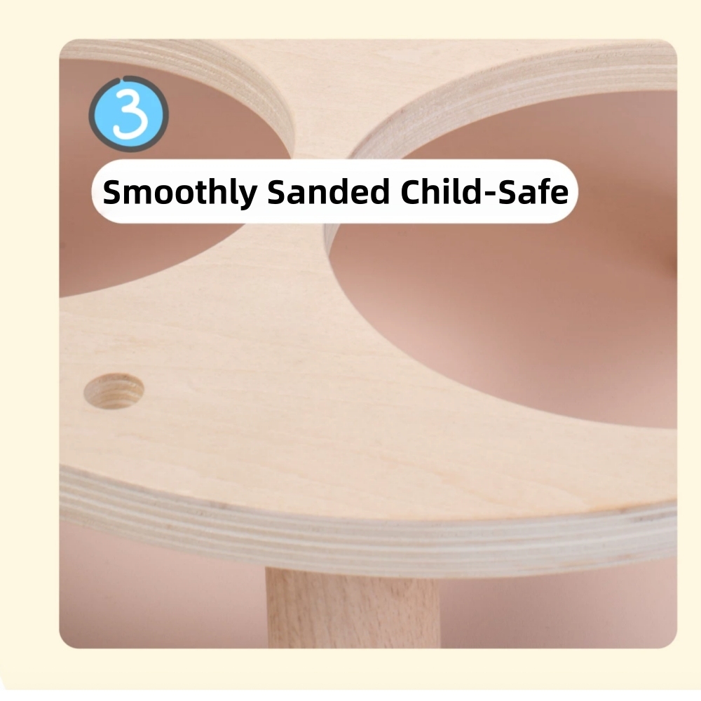 Montessori Wooden Music Station