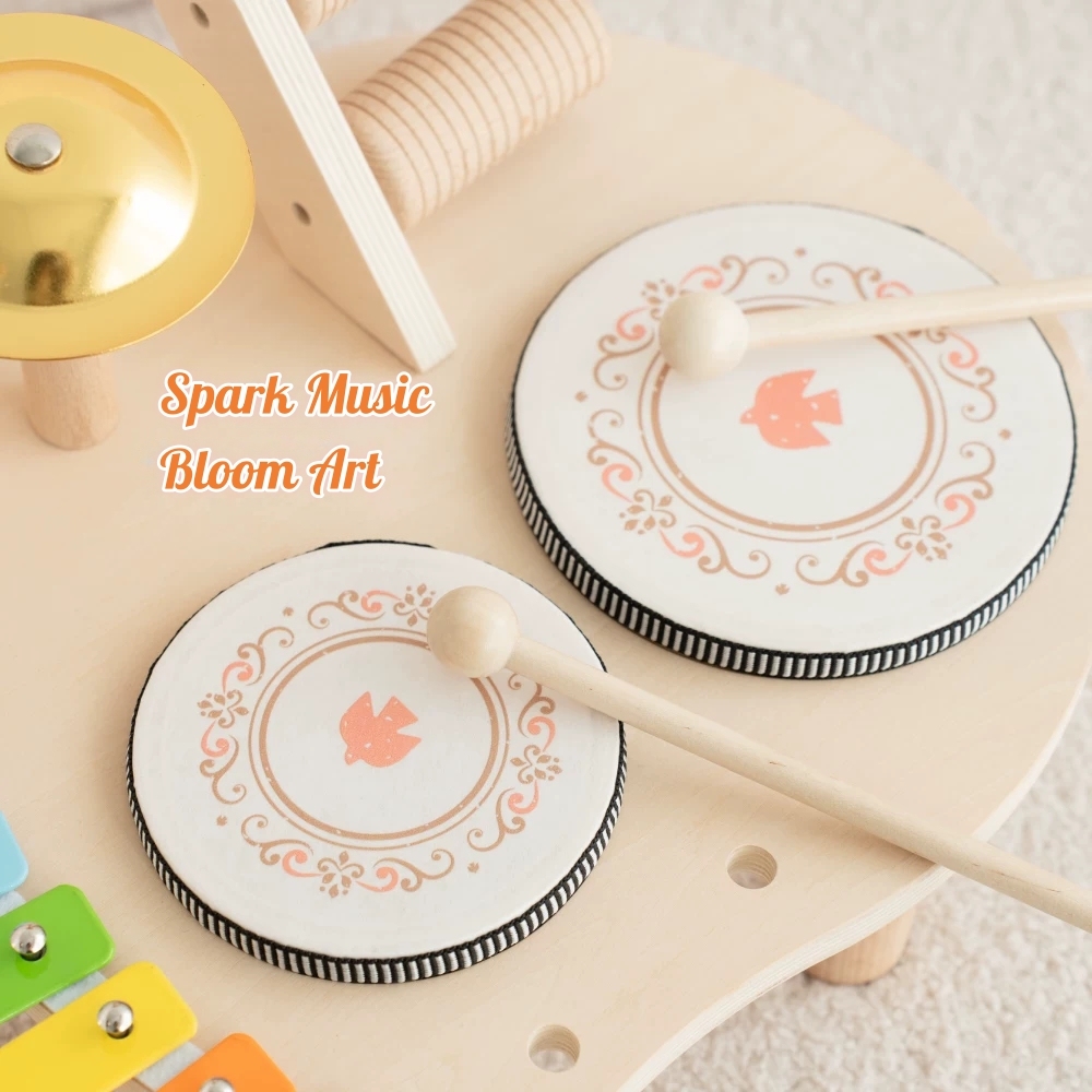 Montessori Wooden Music Station