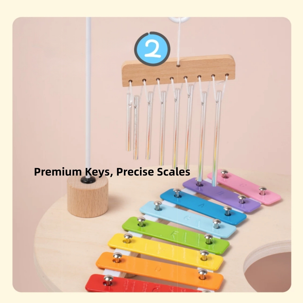 Montessori Wooden Music Station