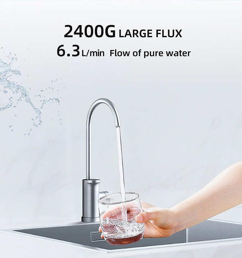 2400 GPD Coffee Shop Restaurant Hotel Bar Water Filtration System RO Commercial Water Purification System