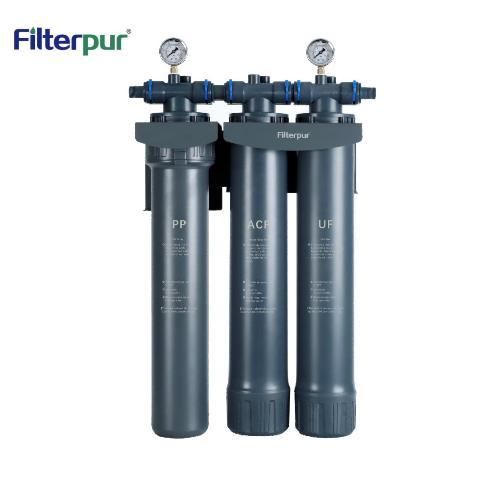 Commercial Water Filter Purifier System UF Ultrafiltration Custom Drinking Water Filtration Restaurant Hotel Use