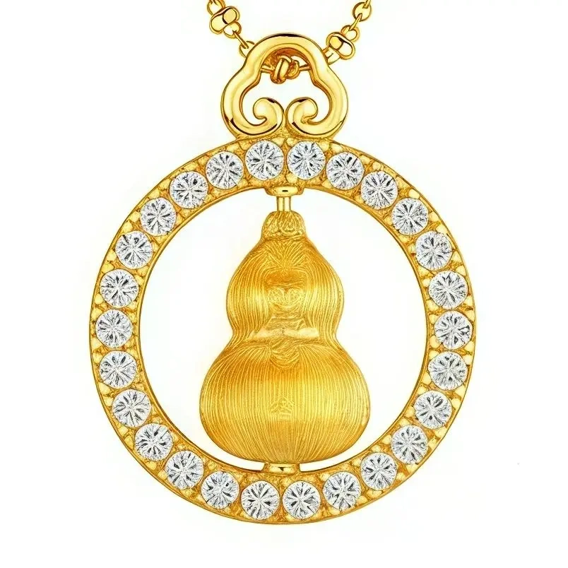 ShanLover Brand Necklace Is Same Style Of Chinese Ruyi Gourd As Old Store Niche High End Brand For Women