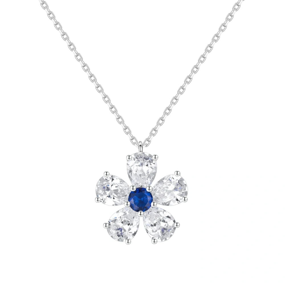 ShanLover Brand High Quality Certificate Women Light Luxury And Niche Certificate 925 Silver Women Zircon Necklace