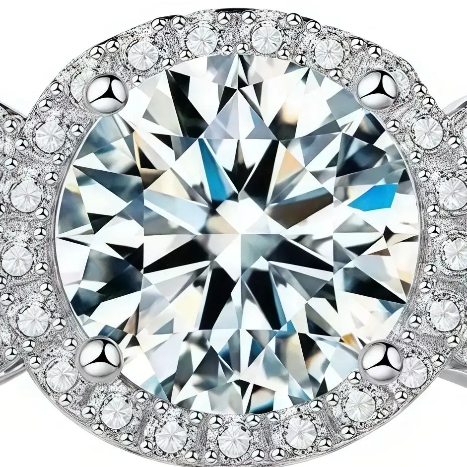 ShanLover Brand Moissanite Ring Light Luxury High End Feel 925 Sterling Silver  Women Luxury Brand Designer New Products Ring