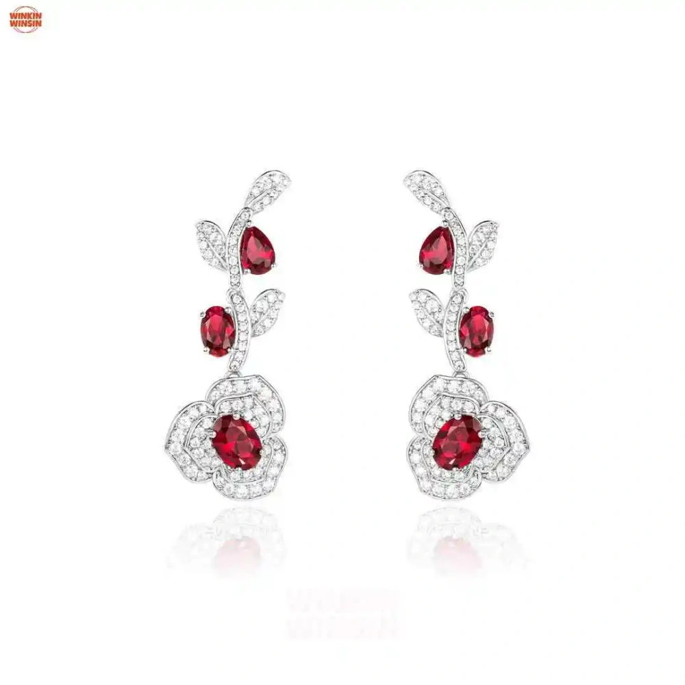 Winkin Winsin Exquisite And Fashionable Jewelry Niche And Versatile Jewelry Girls' Earrings
