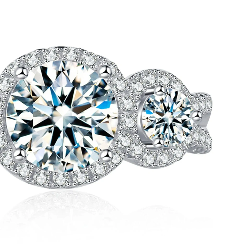 ShanLover Brand Moissanite Ring Light Luxury High End Feel 925 Sterling Silver  Women Luxury Brand Designer New Products Ring