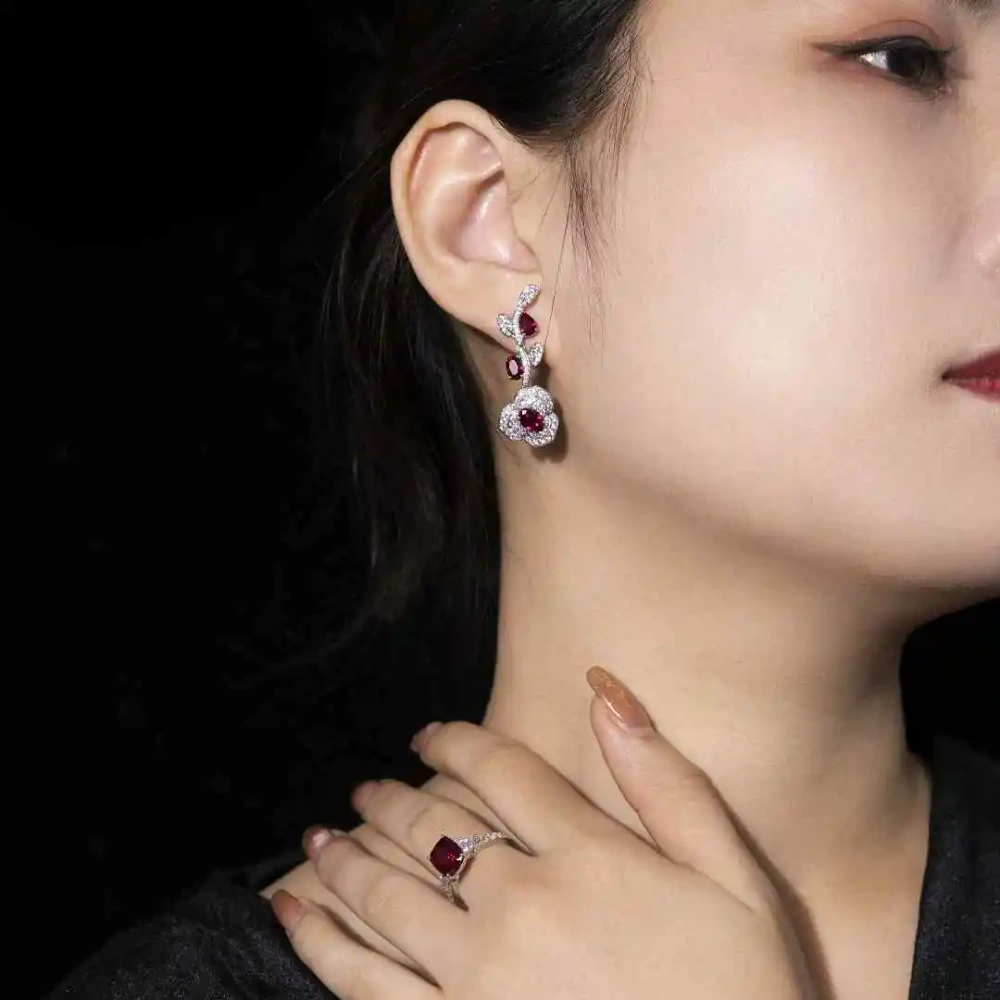 Winkin Winsin Exquisite And Fashionable Jewelry Niche And Versatile Jewelry Girls' Earrings