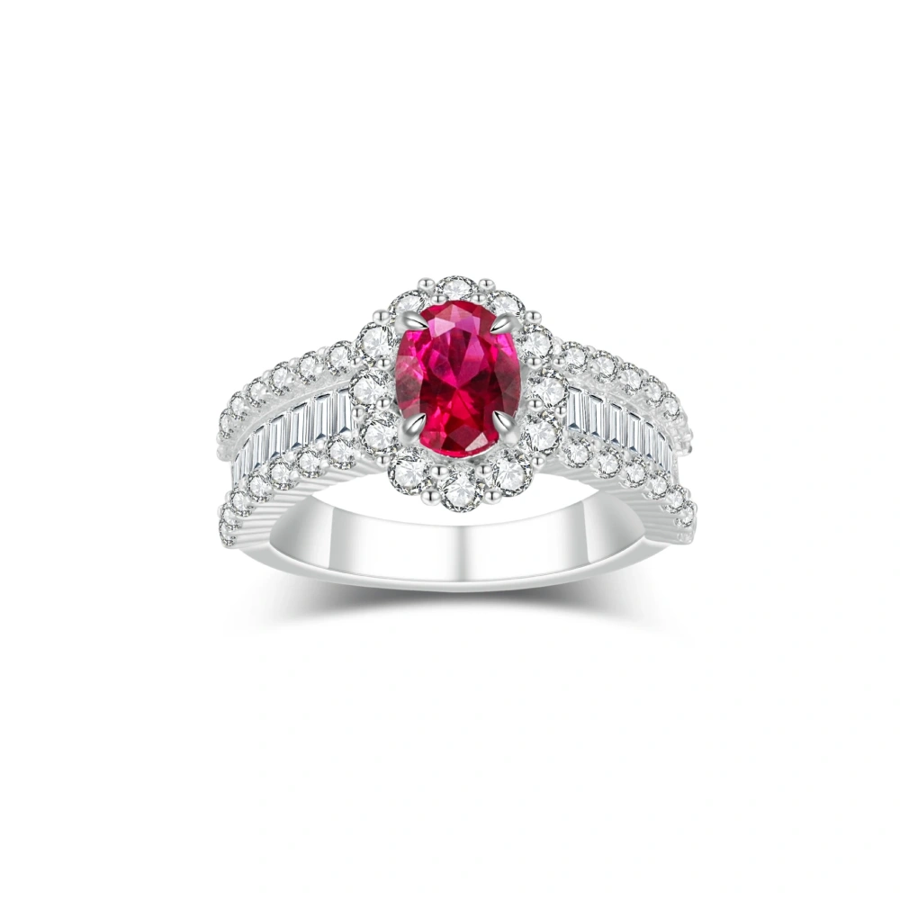 ShanLover Brand MST Top Grade 2.5ct Moissanite Diamond Ring Vintage ladies Luxury S925 Sterling Silver Rings Gemstones Jewelry
