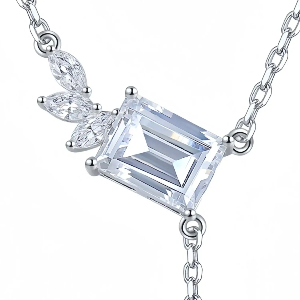 ShanLover Brand Real 925 Sterling Silver Pendant Necklace Lab Grown Paraiba Blue Tourmaline Gemstones Necklaces Pendants Women