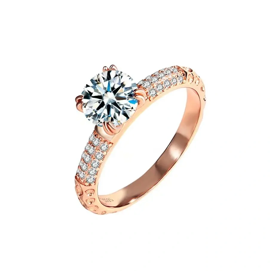 ShanLover Brand MUSHAN GRA Certificated MST Diamond Moissanite Ring for Women Man 925 Sterling Silver Wedding Rings Jewelry