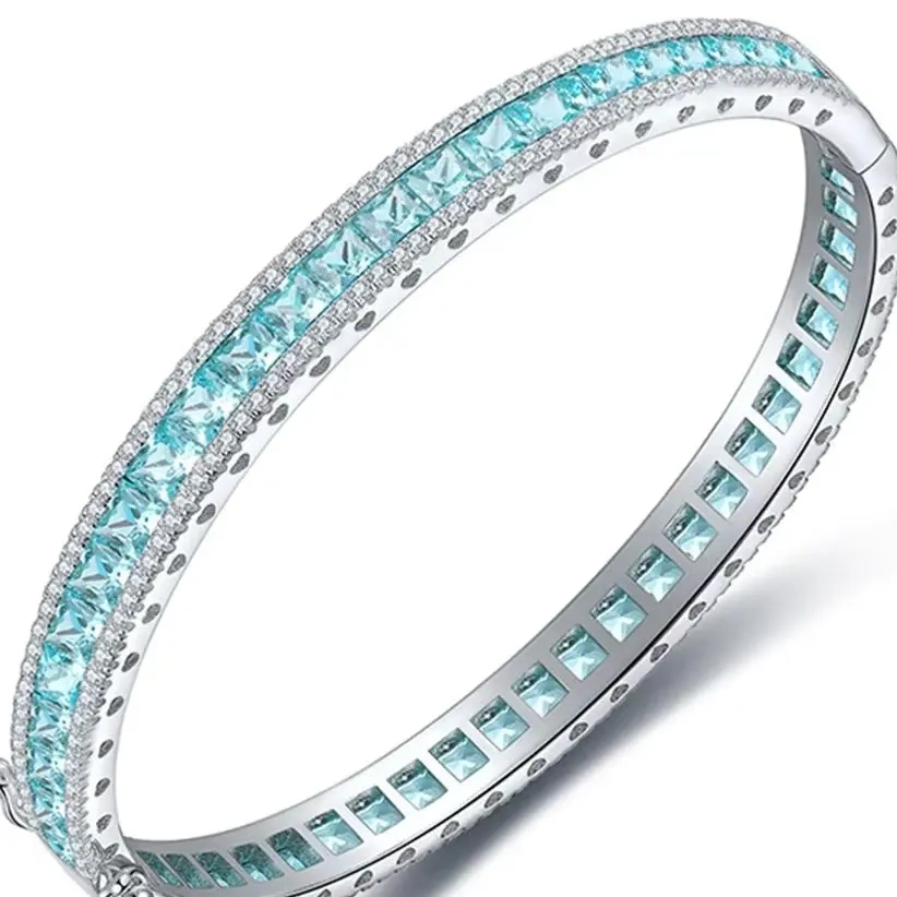 ShanLover Brand Newest Full Diamond Bracelet S925 Silver High End Luxury Lab Grown Gemstones Certificate Cultivated Jewelry