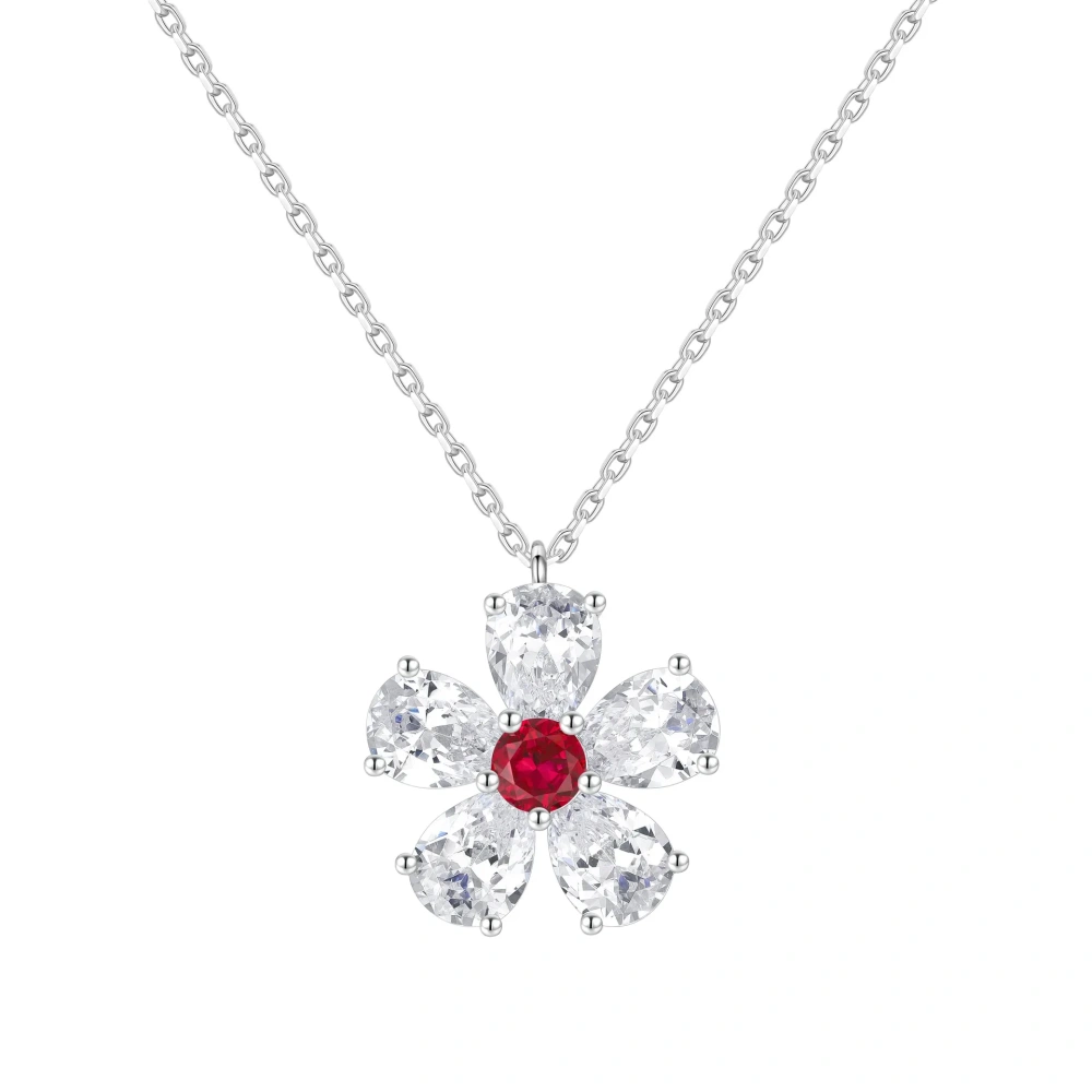 ShanLover Brand High Quality Certificate Women Light Luxury And Niche Certificate 925 Silver Women Zircon Necklace