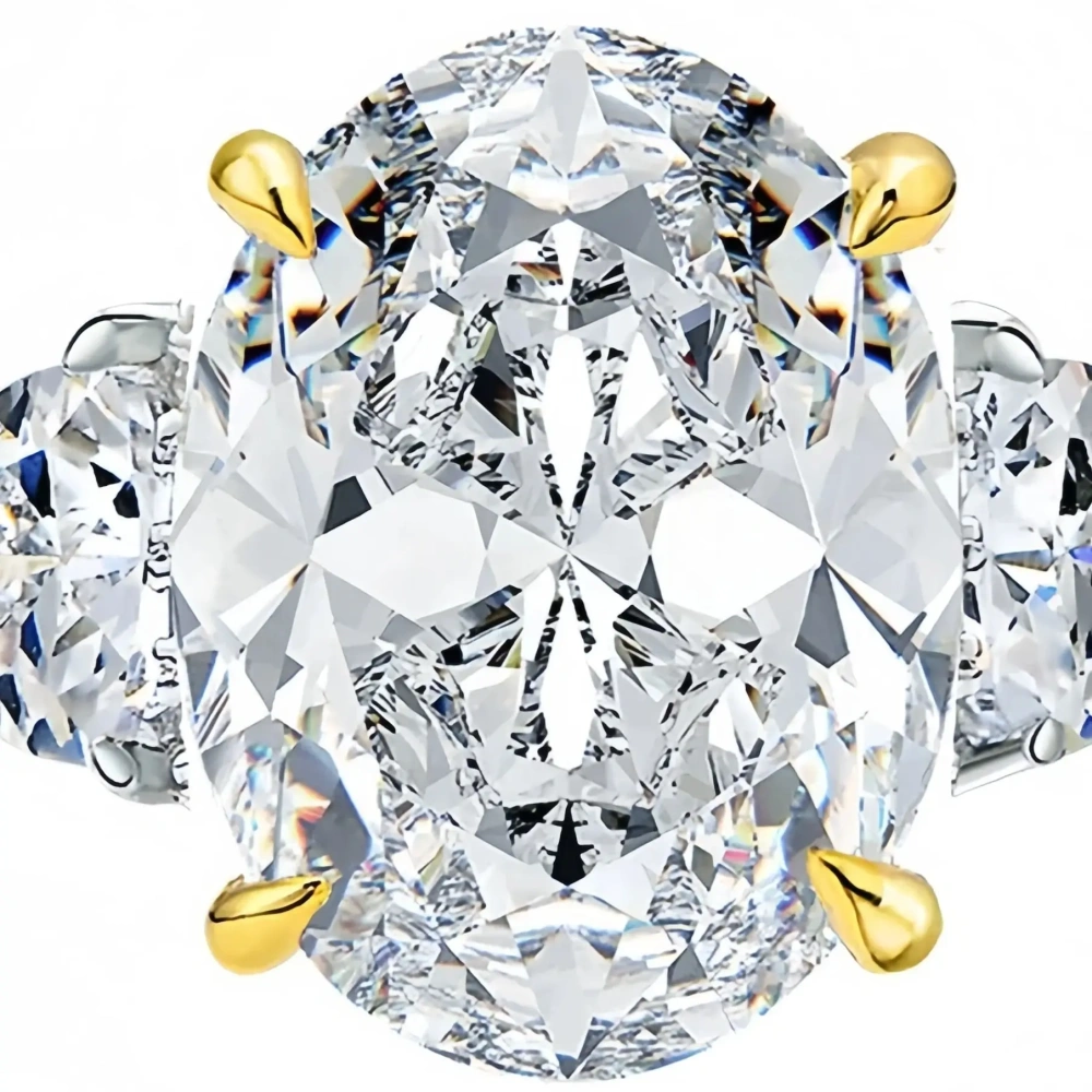 ShanLover Luxury 3ct MST Diamond Moissanite Ring For Woman Man 925 Sterling Silver Moissanite Gemstones Rings Wedding Jewelry