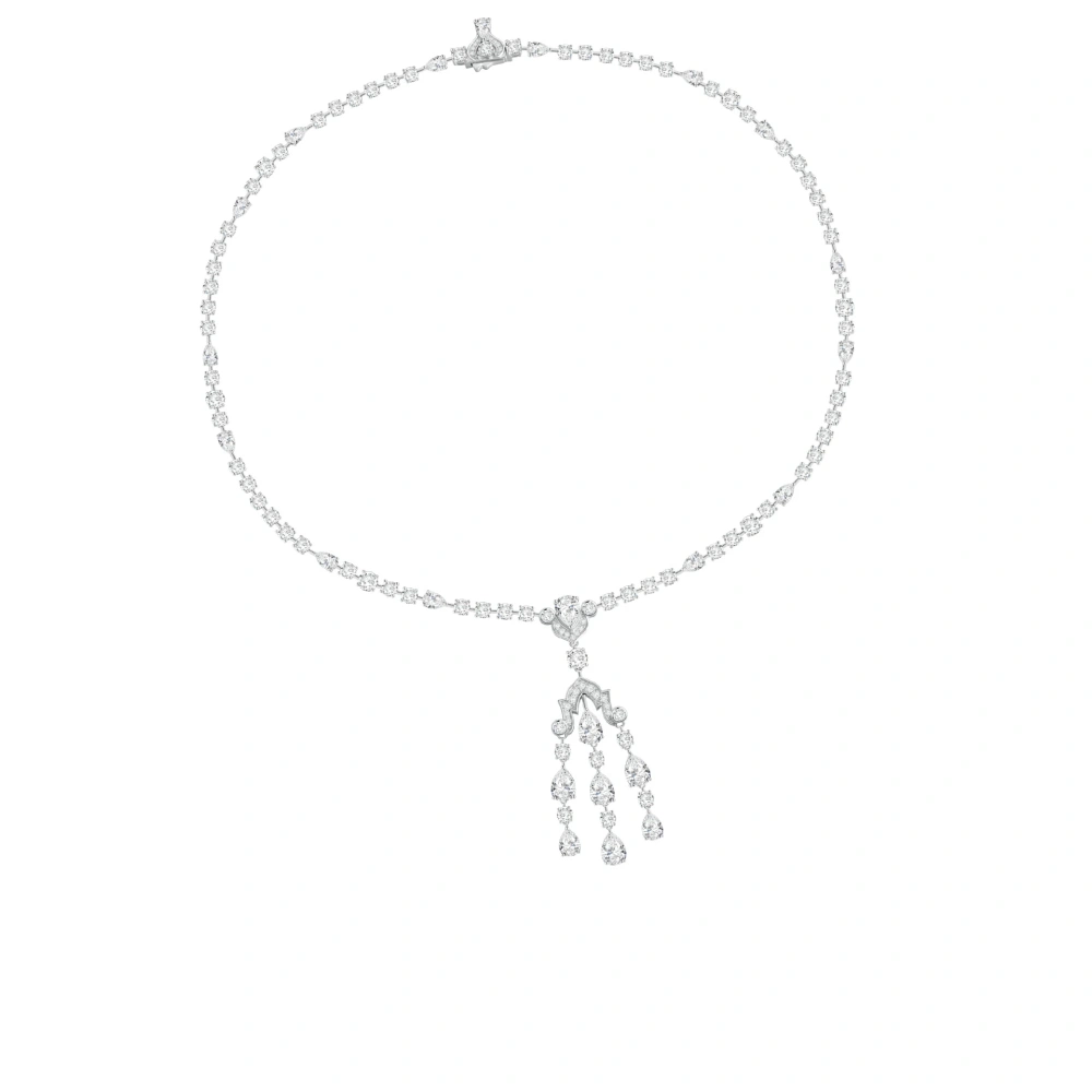 ShanLover Luxury Brand Jewelry Necklaces High End Zircon Gemstones Tassel Style Necklace Pendants Jewellery For Woman Gifts