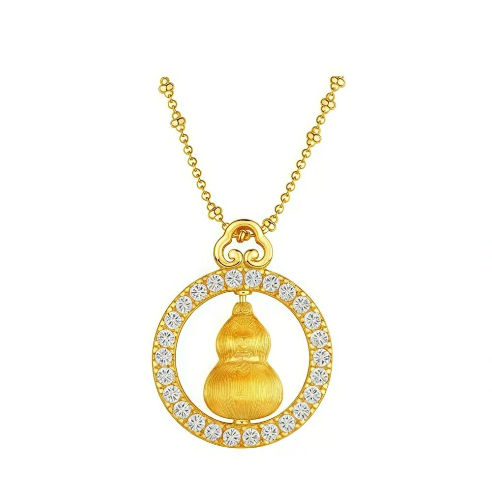 ShanLover Brand Necklace Is Same Style Of Chinese Ruyi Gourd As Old Store Niche High End Brand For Women