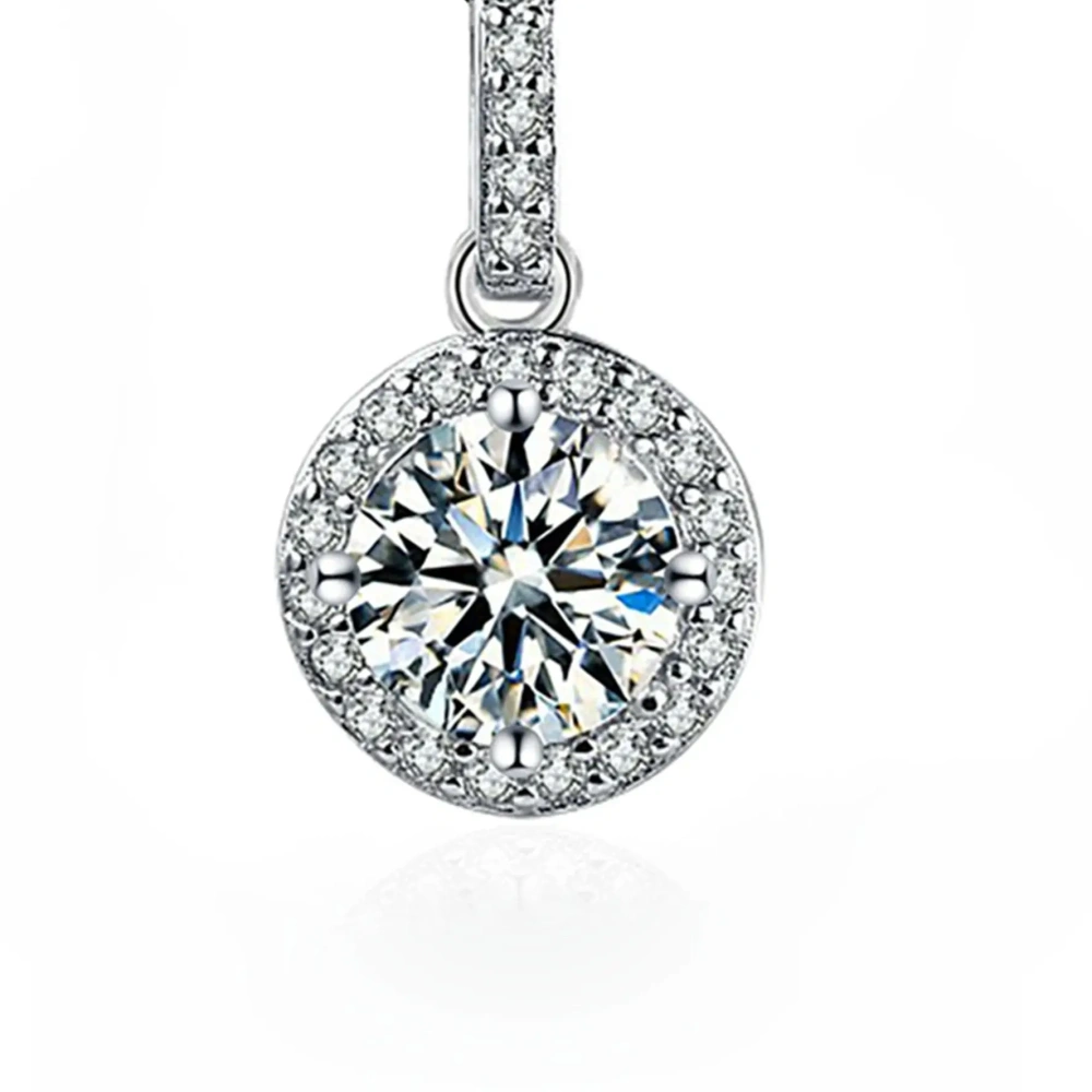 ShanLover Brand Hot Sales CMA Certificate Moissanite Designer Necklace for Women 925 Sterling Silver Fashionable  Jewelry