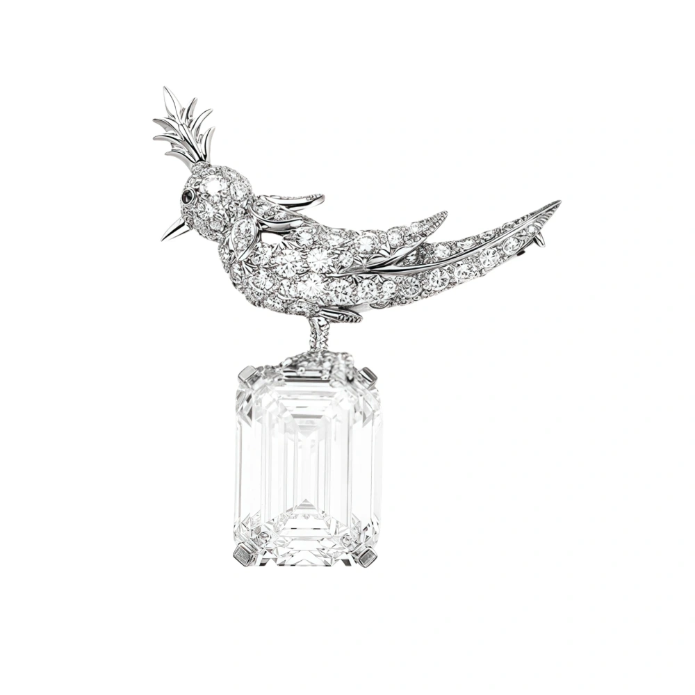 Winkin Winsin Brand Popular 925 Sterling Silver New Style Animal Bird Brooch For Women Pearl Zircon Gemstones Brooches Jewelry