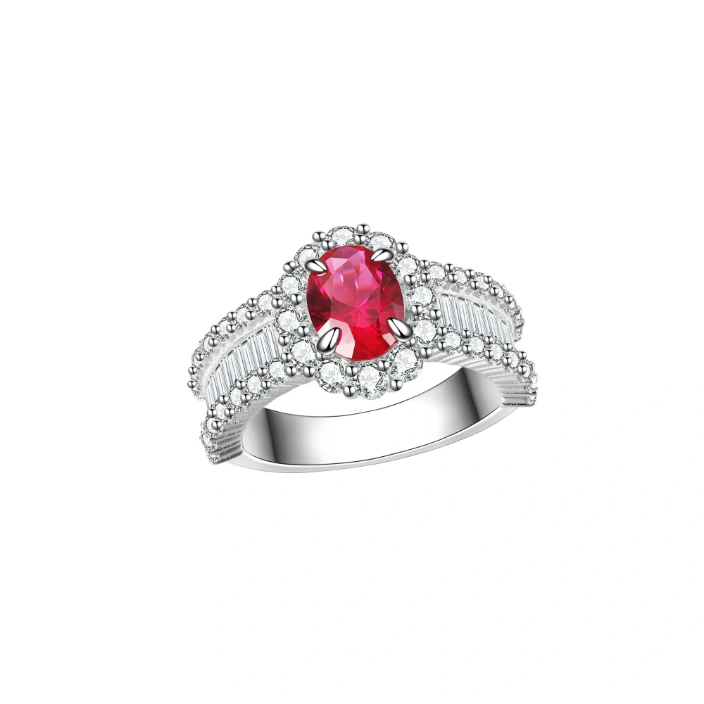 ShanLover Brand MST Top Grade 2.5ct Moissanite Diamond Ring Vintage ladies Luxury S925 Sterling Silver Rings Gemstones Jewelry