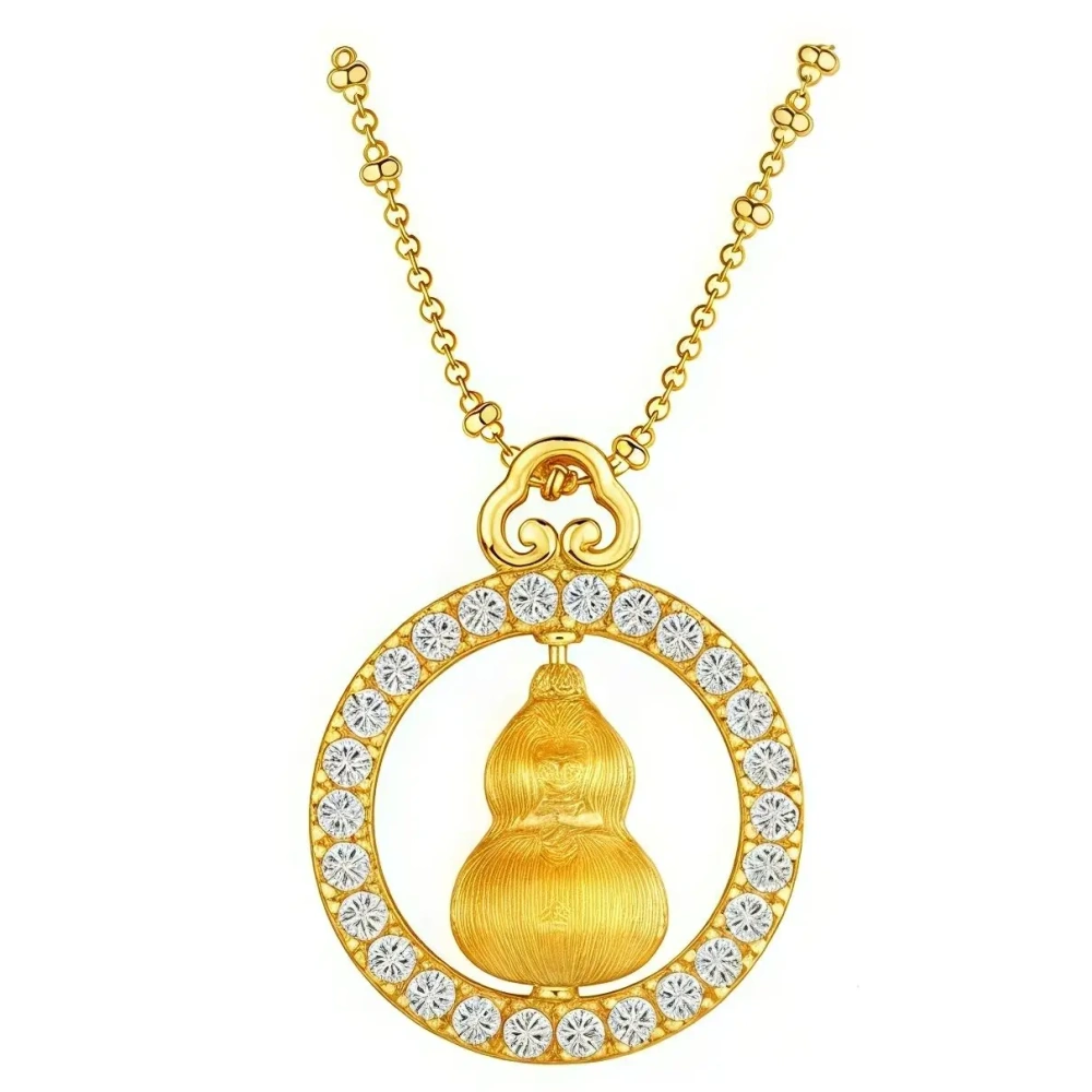 ShanLover Brand Necklace Is Same Style Of Chinese Ruyi Gourd As Old Store Niche High End Brand For Women