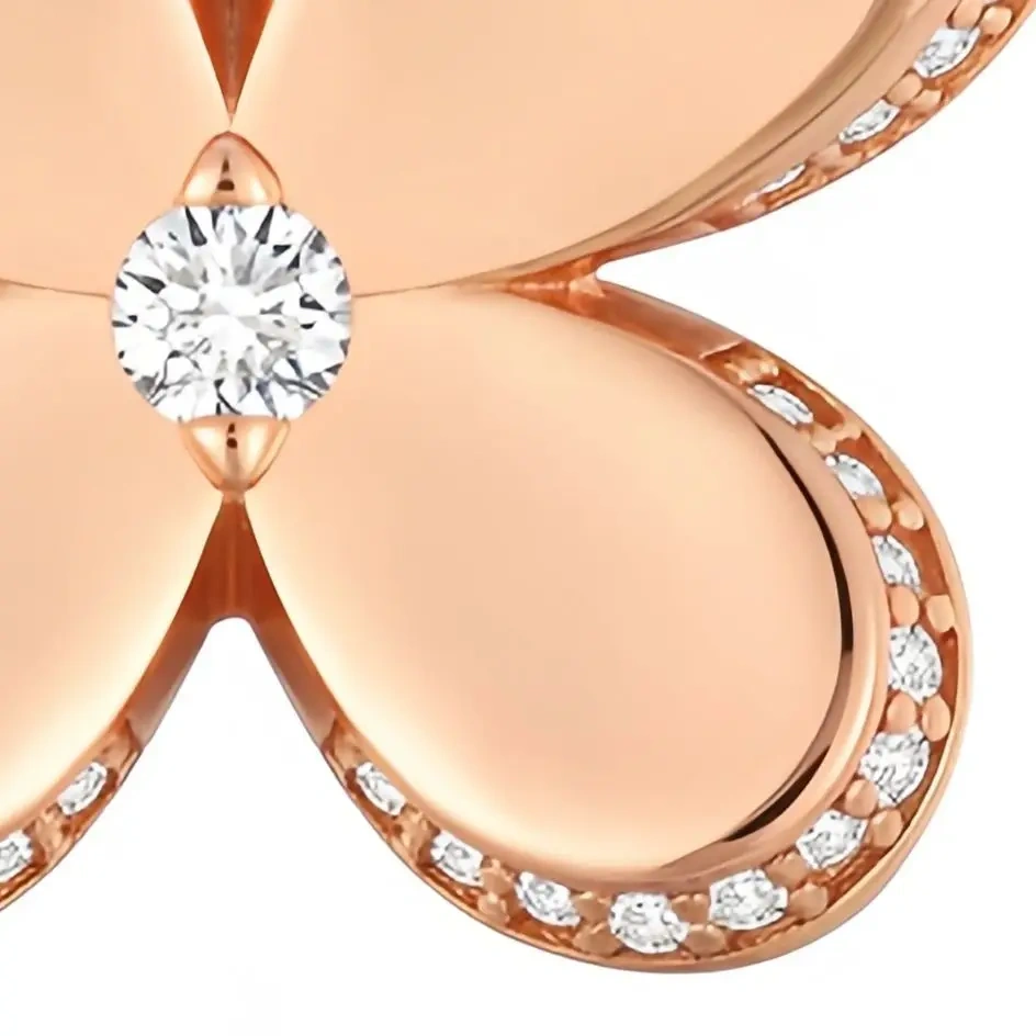 ShanLover Brand Luxury Butterfly Pendants 925 Sterling Silver Chain Necklace Pendants For Woman Girl 18k Gold Plated Jewelry