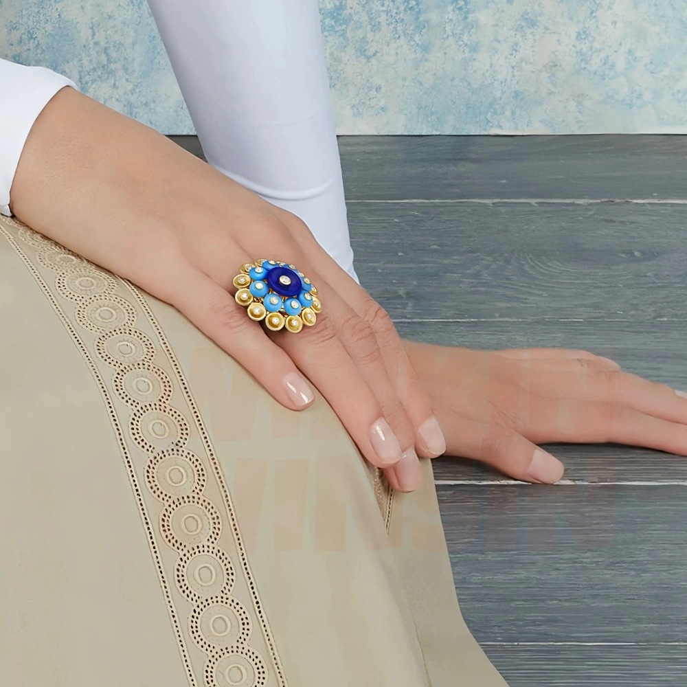 Winkin Winsin Luxury Brand S925 925 Sterling Silver Ring For Women 18k Gold Plated Jewellery Carbon Diamond Gemstones Jewelry