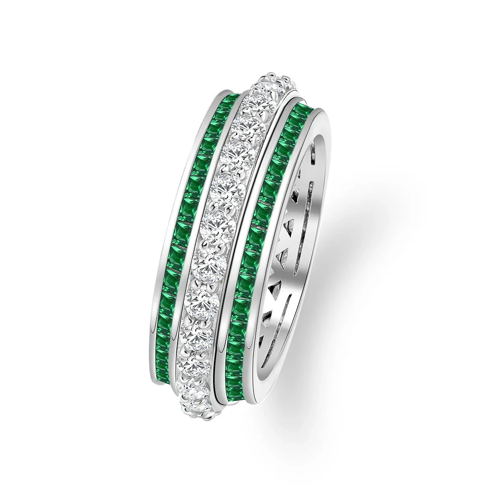 Winkin Winsin A 5-Carat Morgan Pink Diamond Ring 10*10 High-Carbon Square Design Exuding Sophistication for Women