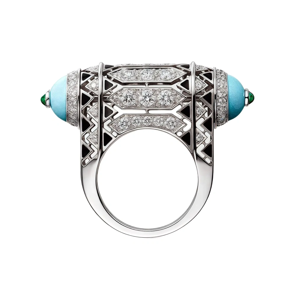 Winkin Winsin Luxury Brand Designer 925 Sterling Silver Ring Natural Coral Fine Jewelry Gemstone Rings High-Carbon Diamond Rings