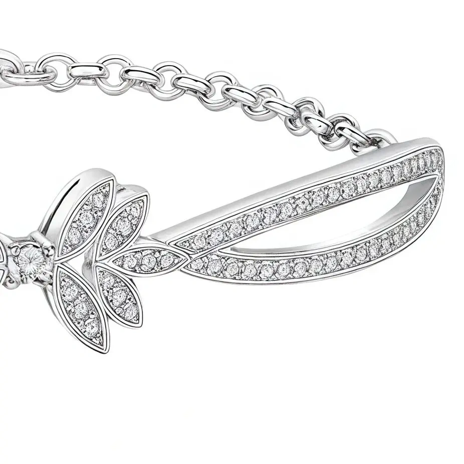 ShanLover Brand MuShan Co. MST Top Grade Moissanite Diamond Bracelets 925 Sterling Silver Chain Bracelet For Woman Charm Jewelry