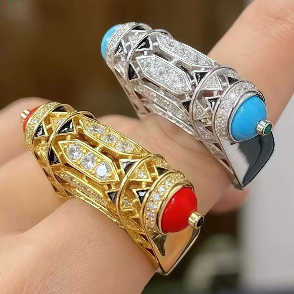 WINKIN WINSIN Brand MST 925 Sterling Silver Rings For Women Lab Grown Gemstones High Carbon Diamond Ring Jewelry