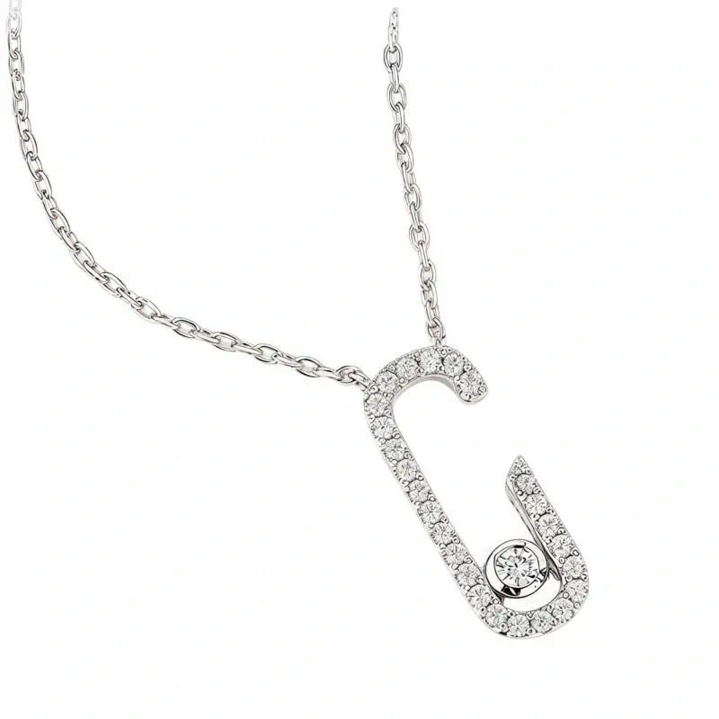 WINKIN WINSIN Brand MST 925 Sterling Silver Pendant For Women Necklace Lab Grown Gemstones High Carbon Diamond Pendant Jewelry