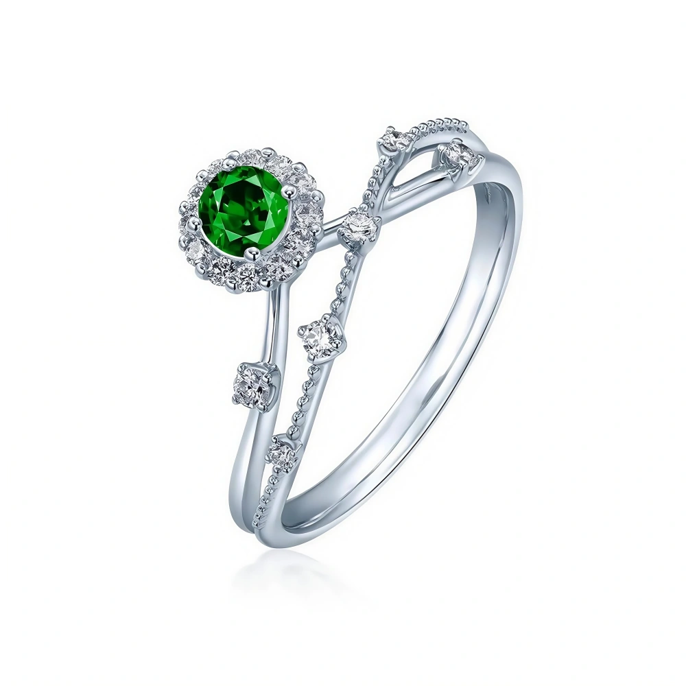 WINKIN WINSIN Brand MST Trendy Fashion Ring For Women 925 Sterling Silver Certificated Zircon Rings Fine Jewelry