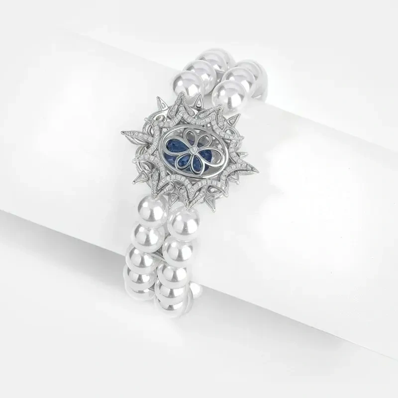 WINKIN WINSIN Brand MST Luxury Lab Grown Gemstones Multi-layer Bangle Bracelet  925 Sterling Silver Bracelets Jewelry