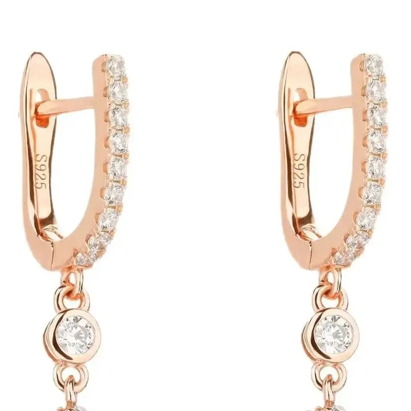 WINKIN WINSIN Brand MST Easter Egg S925 925 Sterling Silver Earrings Stud For Women Girls 18k Gold Plated Drop Earrings Jewelry