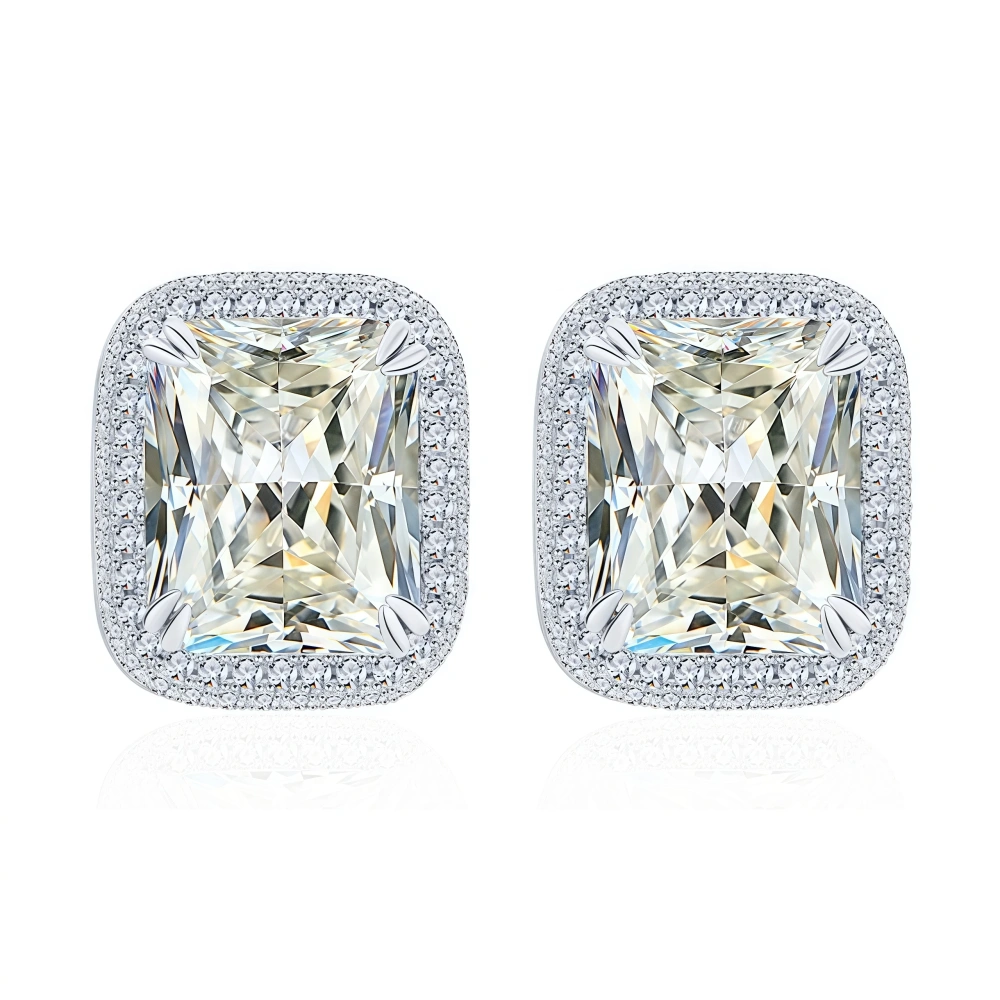 WINKIN WINSIN Brand MST Newest Hot Selling Earrings Silver Real 925 Sterling Silver Fashion High Carbon Diamond Earrings Jewelry