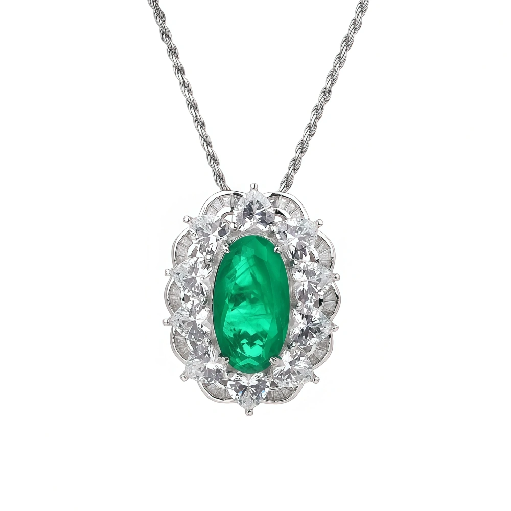 Winkin Winsin Brand 925 Sterling Silver Pendants twisted chain Necklace For Plating Women Chain Necklace Pendant Jewelry