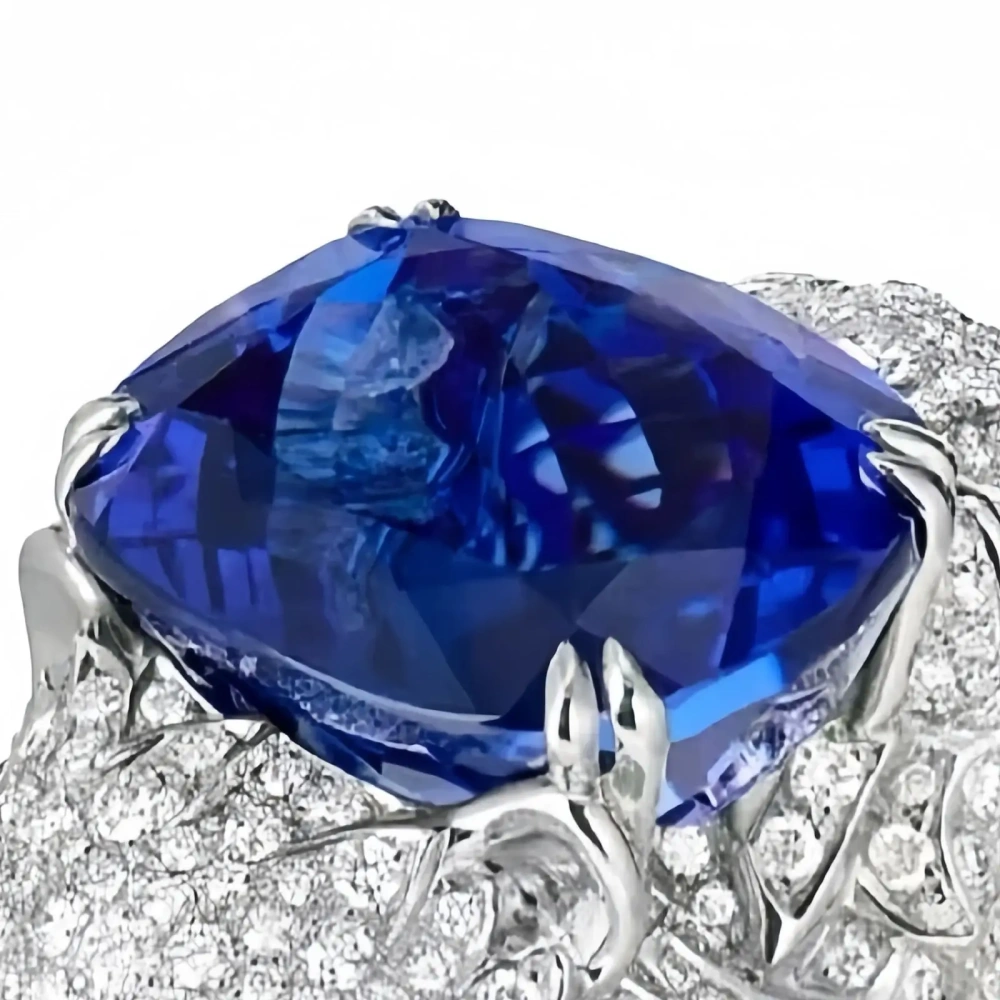 Winkin Winsin Luxury 925 Sterling Silver Ring Lab Grown Gemstones For Women Wladimir Cat Ring High Carbon Diamond Rings Jewelry