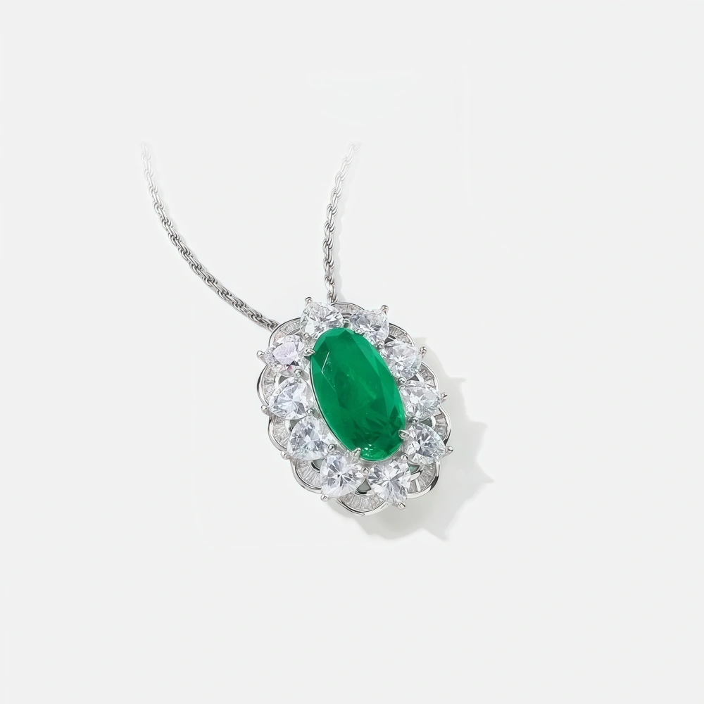 Winkin Winsin Brand 925 Sterling Silver Pendants twisted chain Necklace For Plating Women Chain Necklace Pendant Jewelry