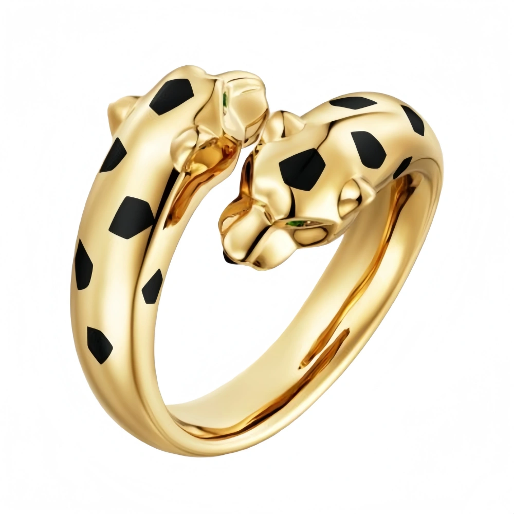 Winkin Winsin Luxury Brand Never Fade s925 925 Sterling Silver Ring Leopard Rings Jewelry For Women Man Girls Gemstones rings