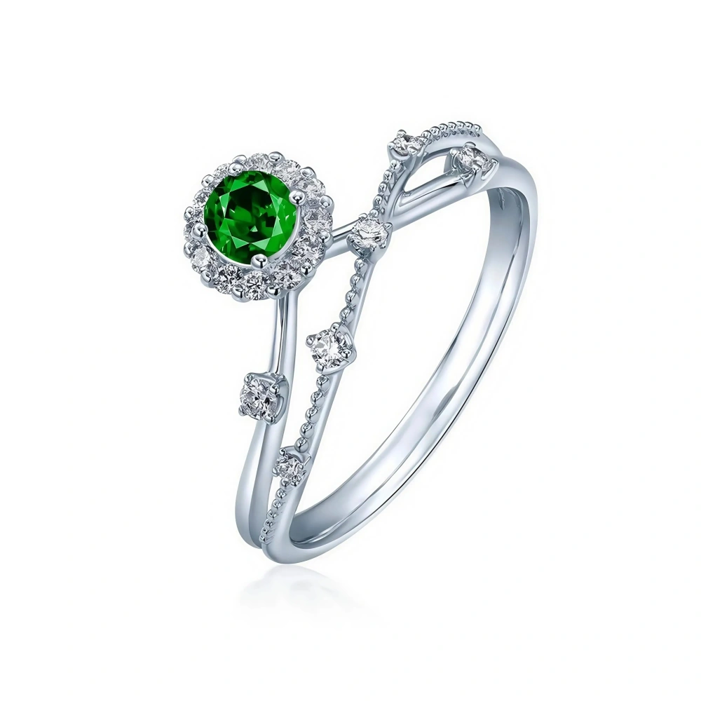 WINKIN WINSIN Brand MST Trendy Fashion Ring For Women 925 Sterling Silver Certificated Zircon Rings Fine Jewelry