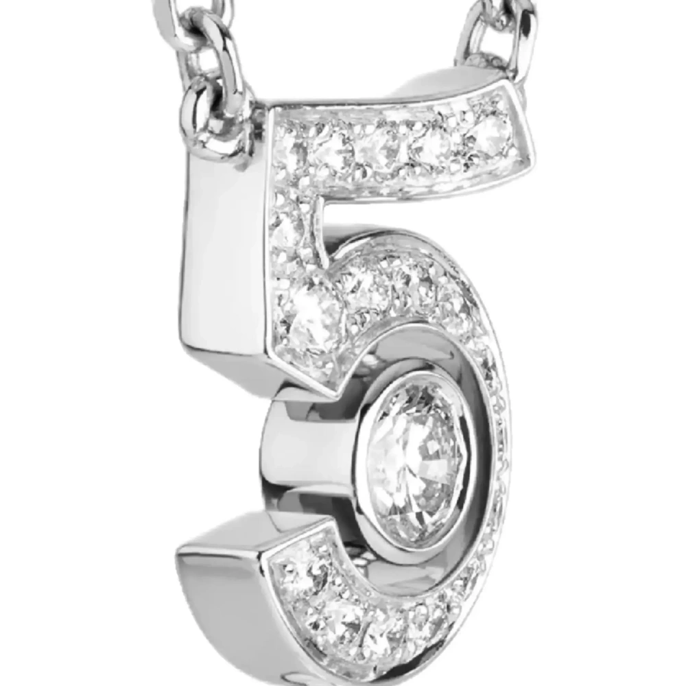 Winkin Winsin Brand Top Quality 925 Sterling Silver Pendants Tassel Figure 5 Necklace For Women Chain Necklace Pendant Jewelry