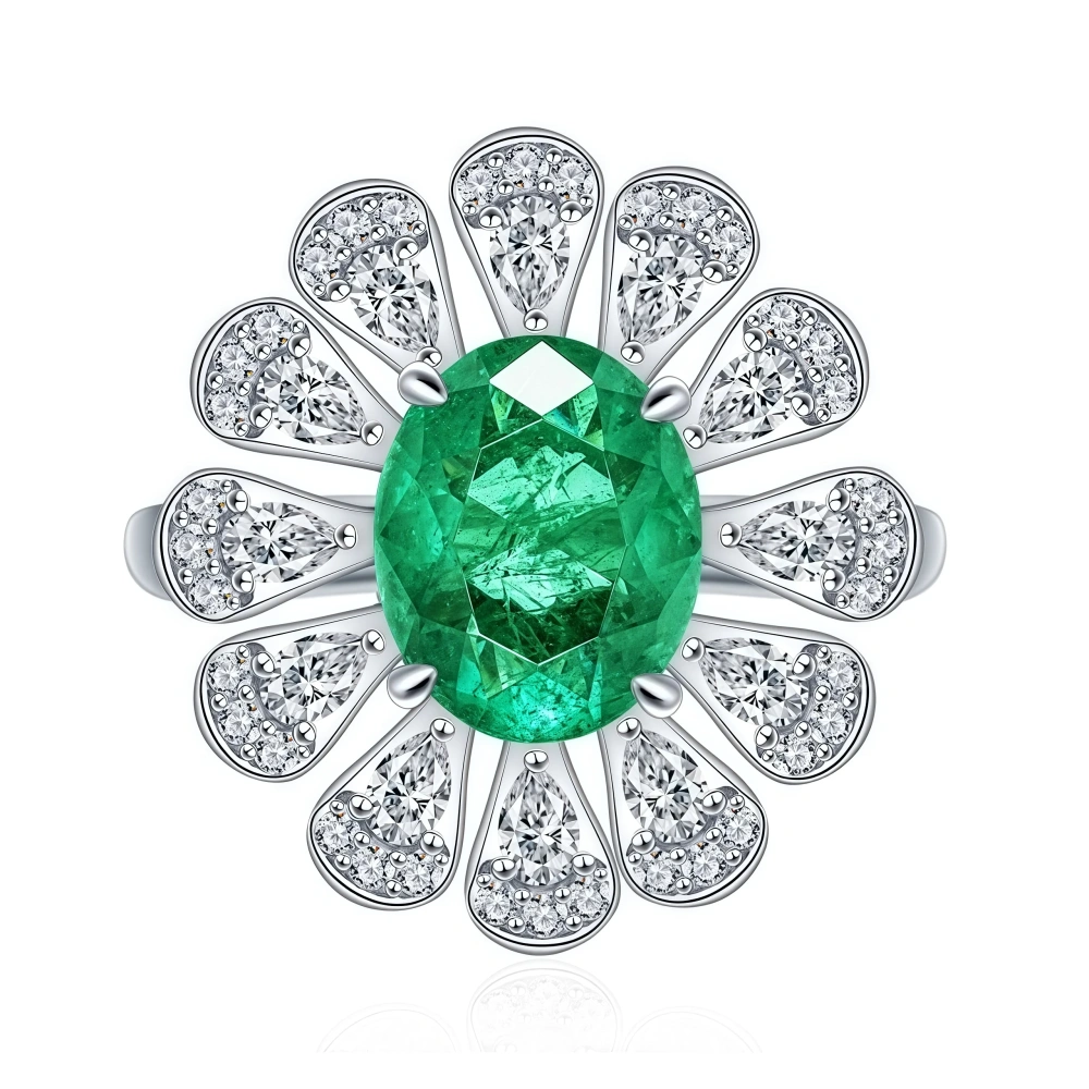 WINKIN WINSIN Brand MST New Products Luxury Brand Designer Certificated High Quality 925 Sterling Silver Droplet Ring Jewelry