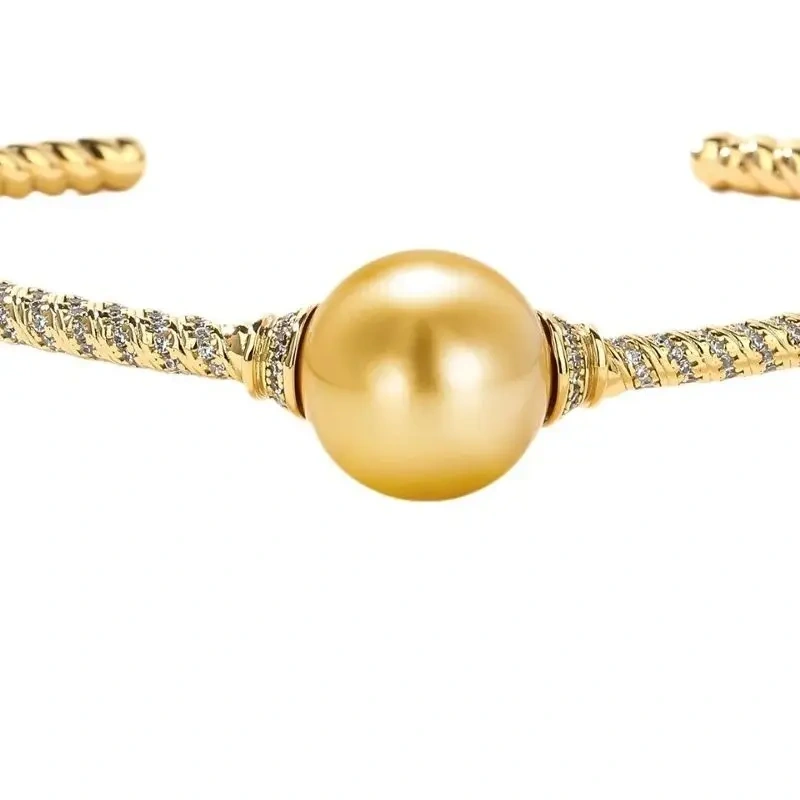 WINKIN WINSIN Brand MST 925 Sterling Silver Bracelet Fashion 18k Gold Plated Bangle Spiral Bracelets Jewelry