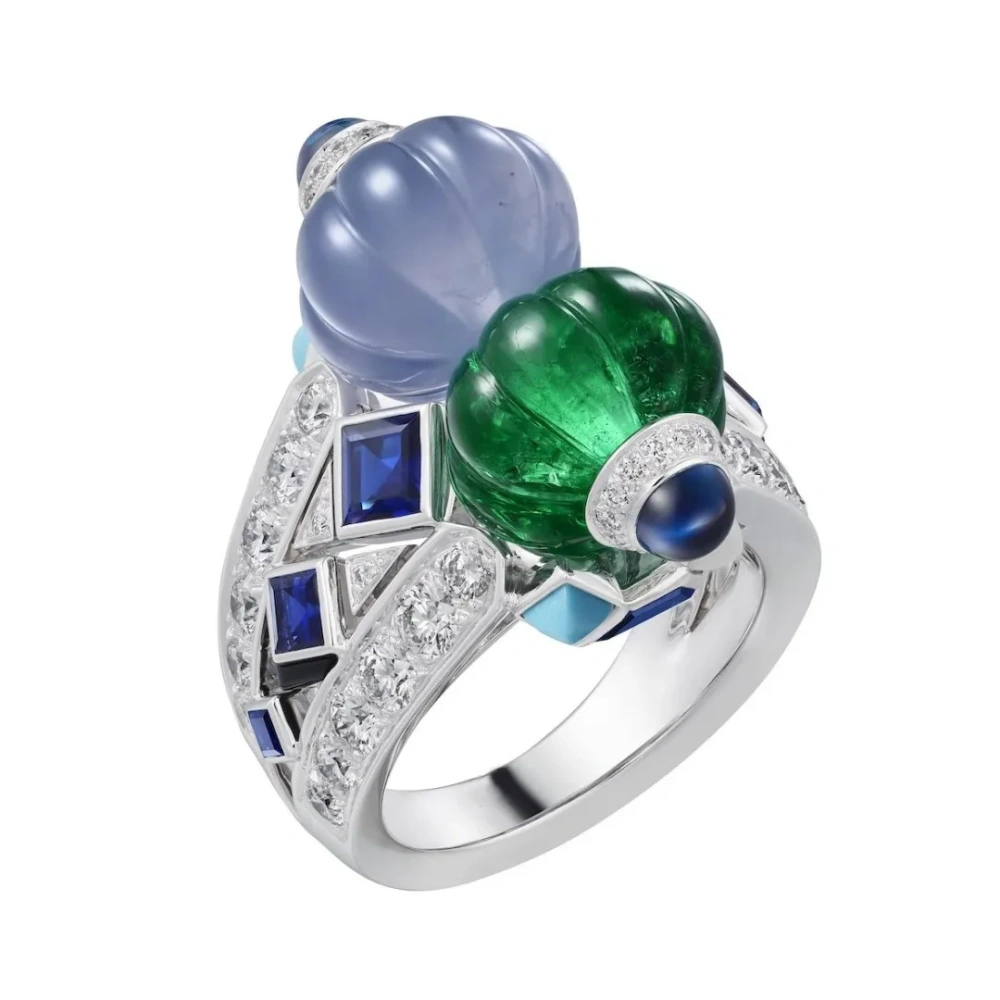 WINKIN WINSIN Luxury MST Tutti Frutti s 925 Sterling Silver Ring For Wedding Party High Carbon Diamond Women Rings Jewelry