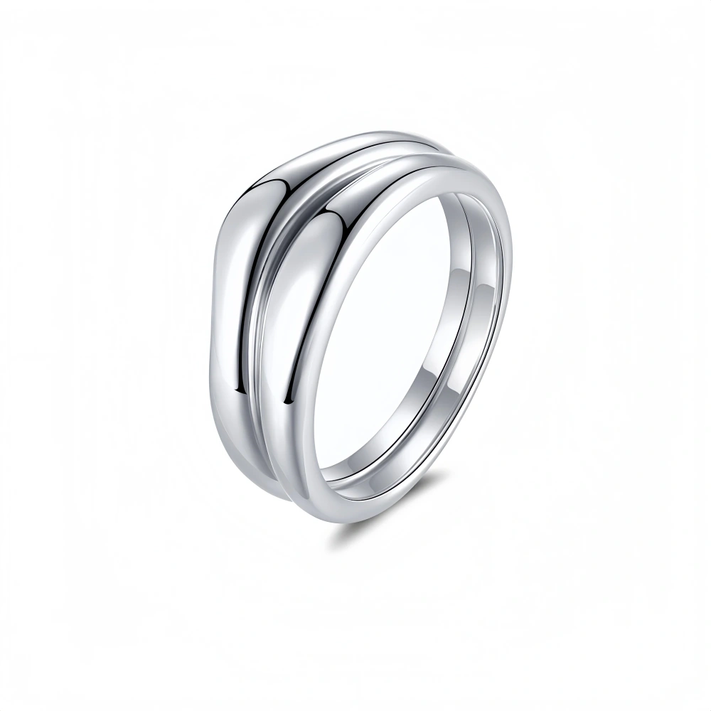 Veeie Veein Luxury Brand S925 Sterling Silver Ring Couple Rings Simple And Simple Fashion Moissanite GRA Certificate Jewelry