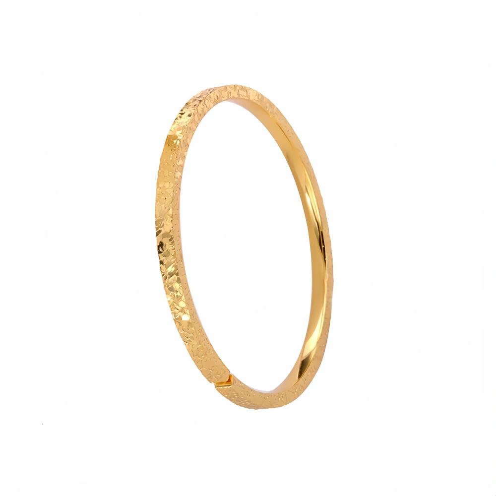 Mushan Luxury Brand Pure Silver Crushed Ice Bracelet For Women New S990 Plain Ring Bracelet Gold Glitter Ring Jewelry