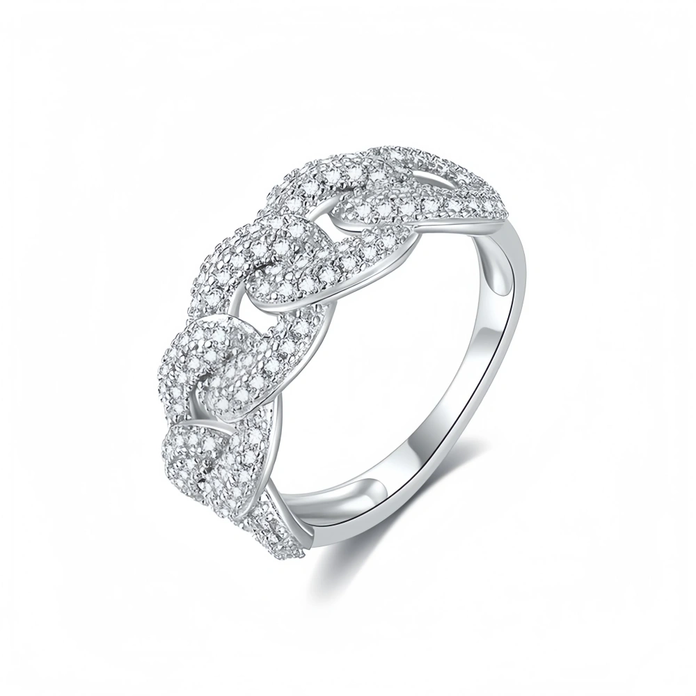 Veeie Veein Luxury Brand Designer S 925 Sterling Silver Ring Stone A Half Men GRA Certificate Ring Jewelry