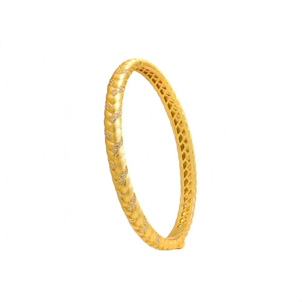 Mushan Luxury Brand Live-Streaming Bestseller: Italian Brushed Bracelet, Women'S Sparkling Diamond Pure Silver Bracelet